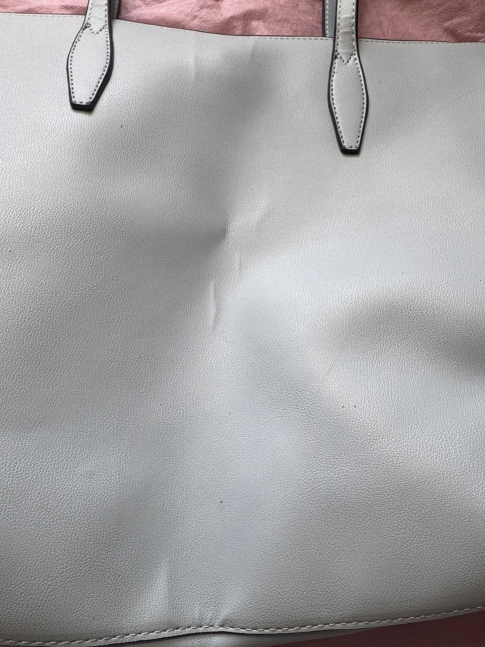 Kate Spade Light Blue Leather Tote with Gold Logo - Picture 8 of 14